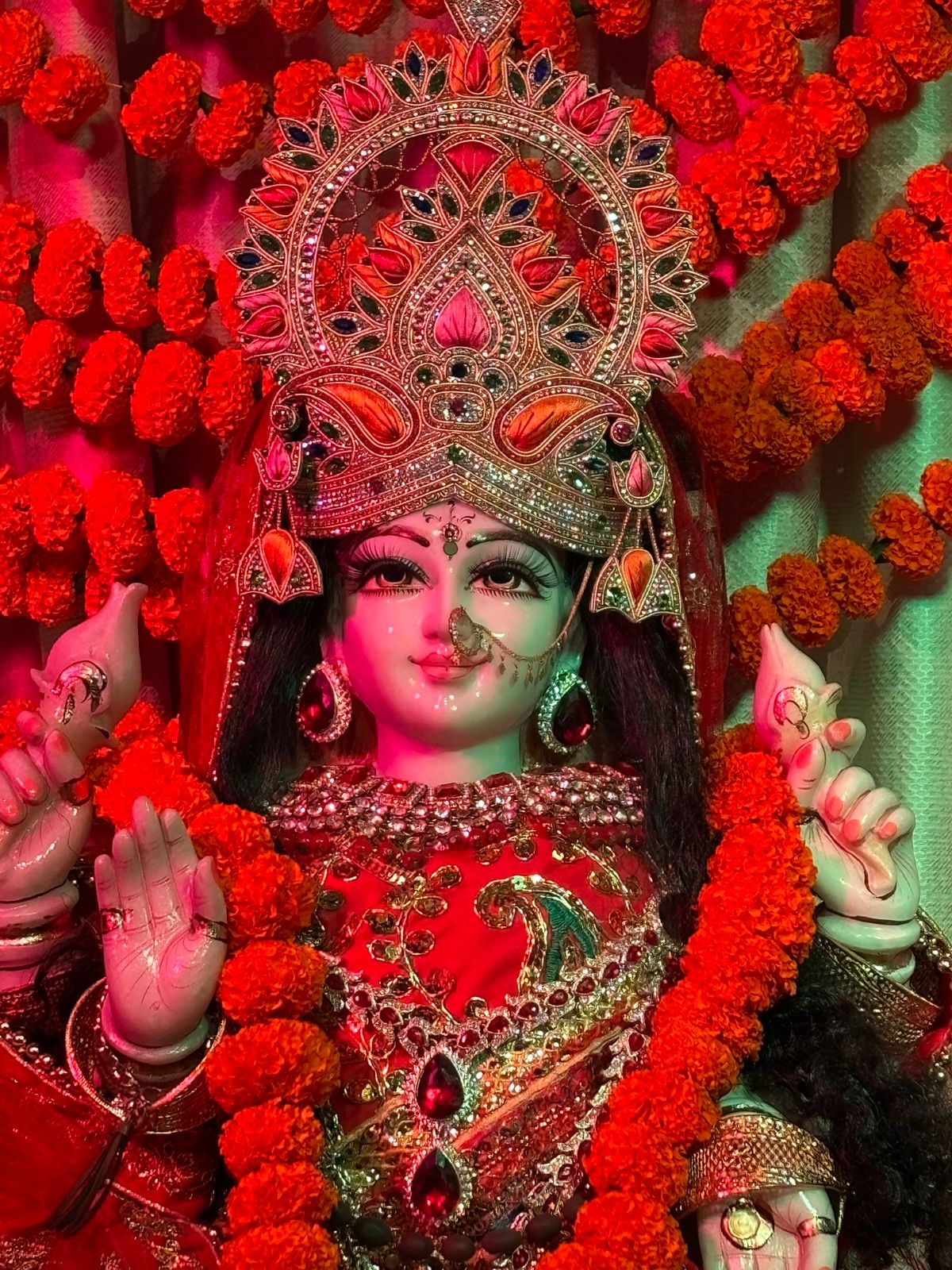 Daily Puja and Aarti Ceremony at Temple